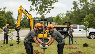 Professional tree planting service in Las Vegas, NV by Chop Chop Tree experts