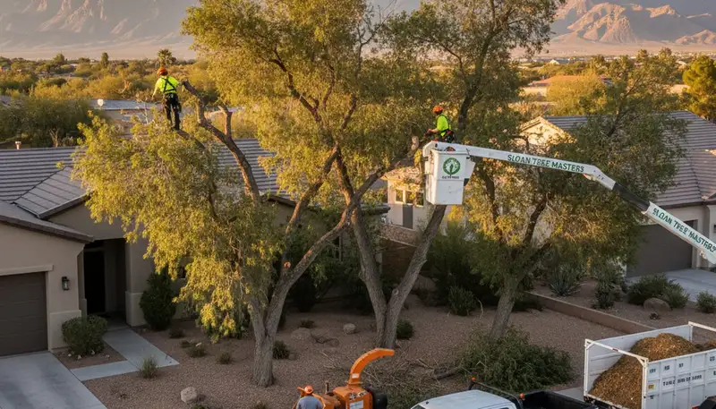 Professional tree removal service in Las Vegas NV by certified arborists