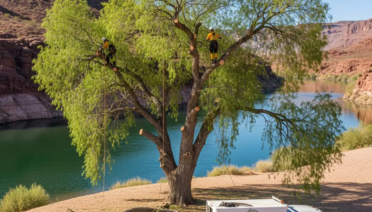 Professional tree removal service in Las Vegas NV by certified arborists